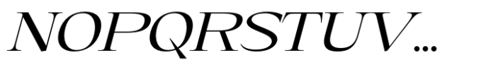Eternal Collection Semi Large Regular Italic Font UPPERCASE