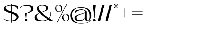 Eternal Collection Semi Large Regular Font OTHER CHARS