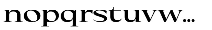 Eternal Collection Semi Large Semi Bold Font LOWERCASE