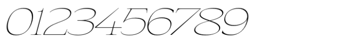 Eternal Collection Semi Large Thin Italic Font OTHER CHARS