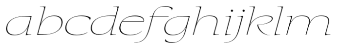 Eternal Collection Semi Large Thin Italic FONT