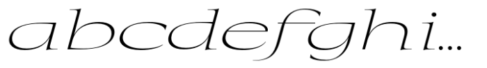 Eternal Collection Wide Extra Light Italic FONT