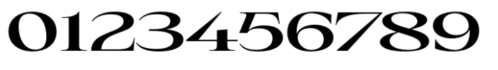 Eternal Collection Wide Semi Bold Font OTHER CHARS