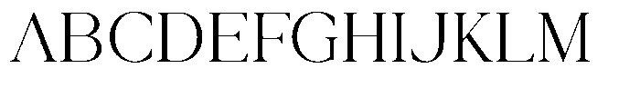 Eternal Melody Serif Font UPPERCASE