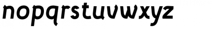 Etewut Sans Bold Italic Font LOWERCASE