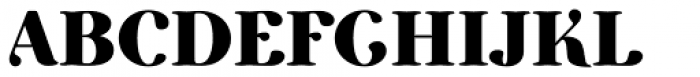 Etewut Serif Bold Font UPPERCASE