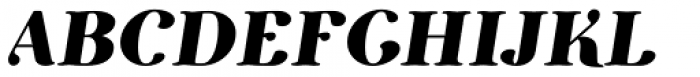 Etewut Serif Script Font UPPERCASE