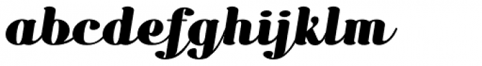 Etewut Serif Script Font LOWERCASE