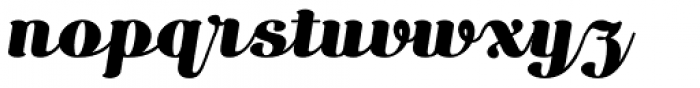 Etewut Serif Script Font LOWERCASE