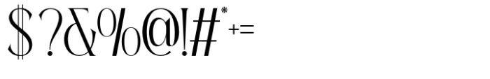 Ethareal Elegance Regular Font OTHER CHARS
