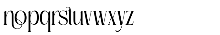 Ethareal Elegance Regular Font LOWERCASE