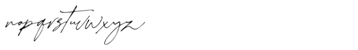 Ethareal Elegance Script Font LOWERCASE