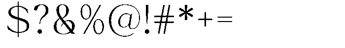 Ethdown Font OTHER CHARS