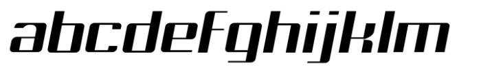 Ethem Light Italic Font LOWERCASE