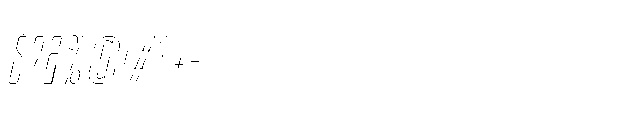 Ethere S VF Italic Font OTHER CHARS