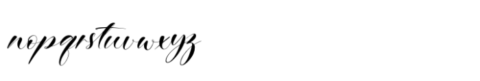 Ethereal Handwritten Regular Font LOWERCASE