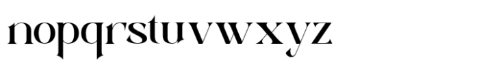 Ethereal Havena Font LOWERCASE