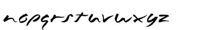 Ethereal Script Font Font LOWERCASE