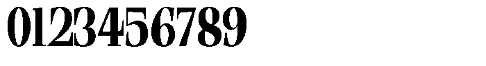 Ethically Serif Black Condensed Font OTHER CHARS