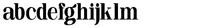 Ethically Serif Black Condensed FONT