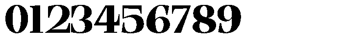 Ethically Serif Black Expanded Font OTHER CHARS