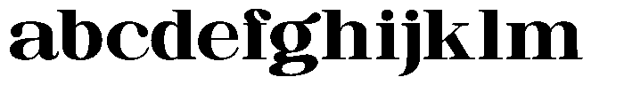 Ethically Serif Black Expanded FONT