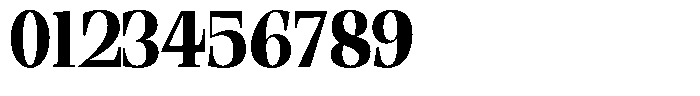 Ethically Serif Black Semi Condensed Font OTHER CHARS
