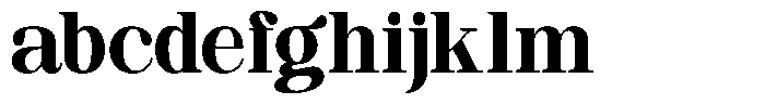 Ethically Serif Black Semi Condensed FONT