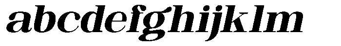 Ethically Serif Black Slanted FONT