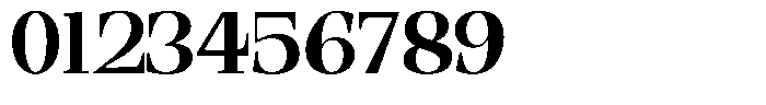 Ethically Serif Bold Expanded Font OTHER CHARS