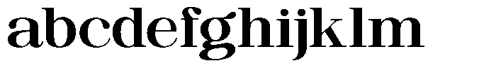 Ethically Serif Bold Expanded FONT