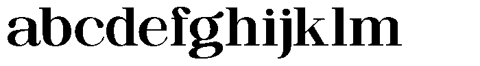 Ethically Serif Bold Semi Expanded FONT