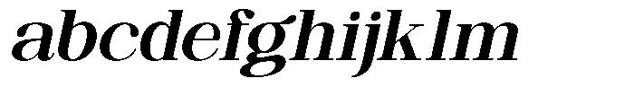 Ethically Serif Bold Slanted FONT