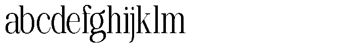 Ethically Serif Condensed FONT