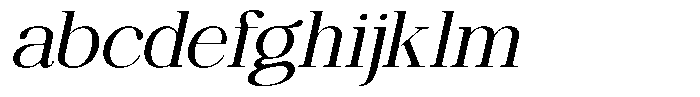 Ethically Serif Expanded Slanted FONT