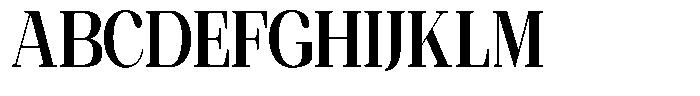 Ethically Serif Extra Bold Condensed Font UPPERCASE