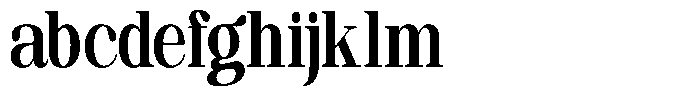 Ethically Serif Extra Bold Condensed FONT