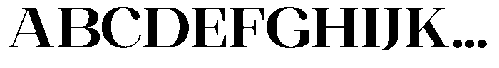 Ethically Serif Extra Bold Expanded Font UPPERCASE