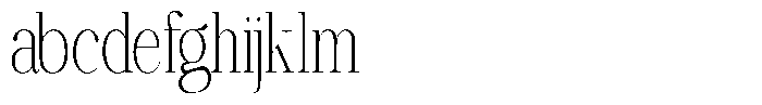 Ethically Serif Extra Light Condensed FONT