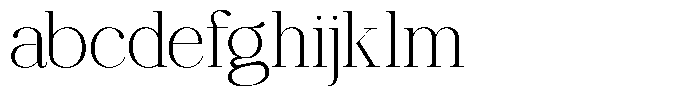 Ethically Serif Extra Light Expanded FONT