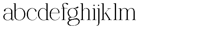 Ethically Serif Extra Light Semi Expanded FONT