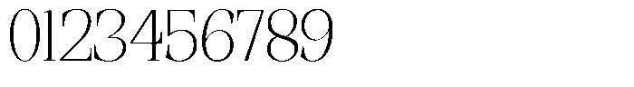 Ethically Serif Extra Light Font OTHER CHARS