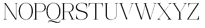 Ethically Serif Extra Light Font UPPERCASE