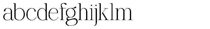 Ethically Serif Extra Light FONT