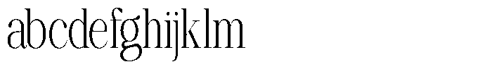Ethically Serif Light Condensed FONT