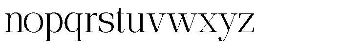 Ethically Serif Light Font LOWERCASE