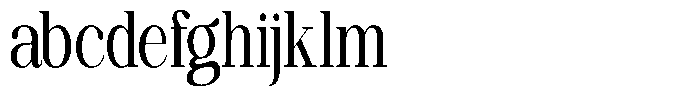 Ethically Serif Medium Condensed FONT