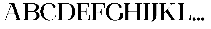 Ethically Serif Semi Bold Expanded Font UPPERCASE