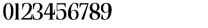 Ethically Serif Semi Bold Semi Condensed Font OTHER CHARS