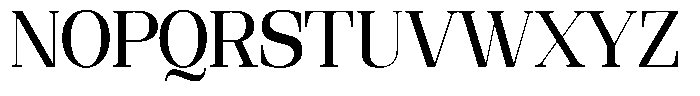 Ethically Serif Semi Bold Semi Condensed Font UPPERCASE